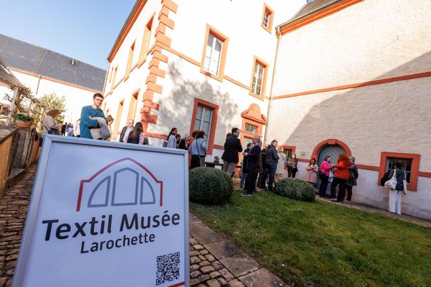 Inauguration Textil Musée Larochette